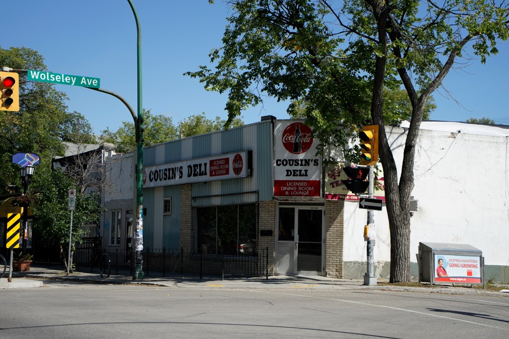 Cousins Deli & Lounge | 55 Sherbrook St, Winnipeg, MB R3C 2B3, Canada | Phone: (204) 783-4695