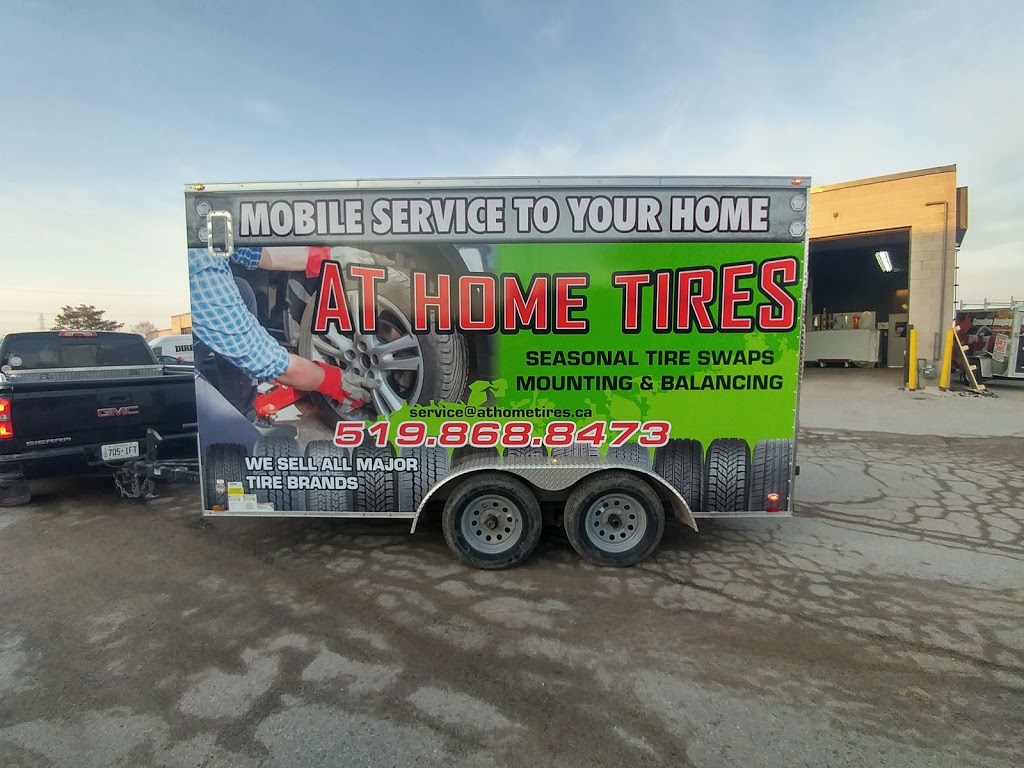 At Home Tires - Mobile Tire Services | 197 Beech St, Lucan, ON N0M 2J0, Canada | Phone: (519) 868-8473