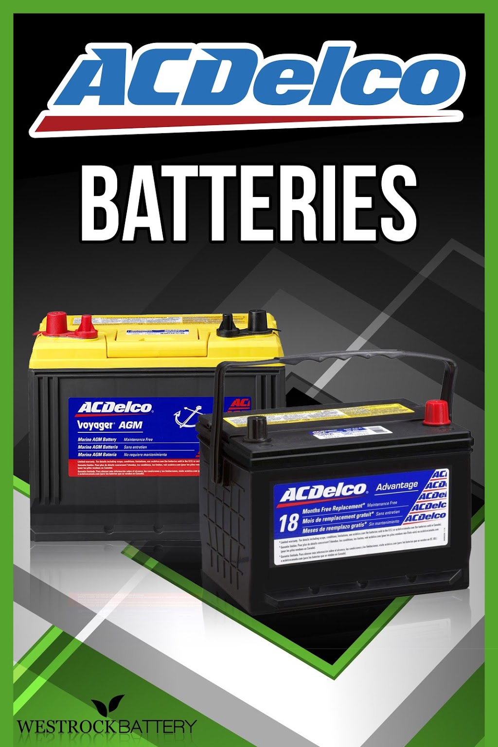 Westrock Battery & Auto Supply Ltd. | 601 Logan Ave, Winnipeg, MB R3A 0S6, Canada | Phone: (204) 784-2310