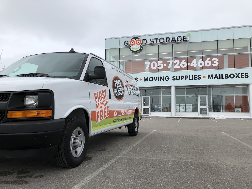 Good Storage Plus | 620 Veterans Dr, Barrie, ON L4N 9J4, Canada | Phone: (705) 726-4663