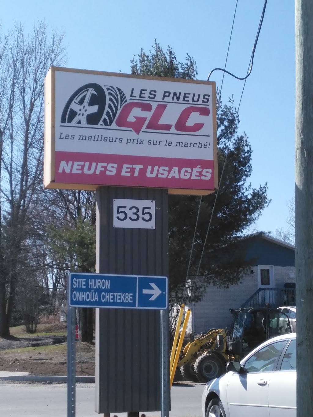 Les Pneus GLC inc. | 535 Rue Chef Max Gros-Louis, Wendake, QC G0A 4V0, Canada | Phone: (418) 845-9999