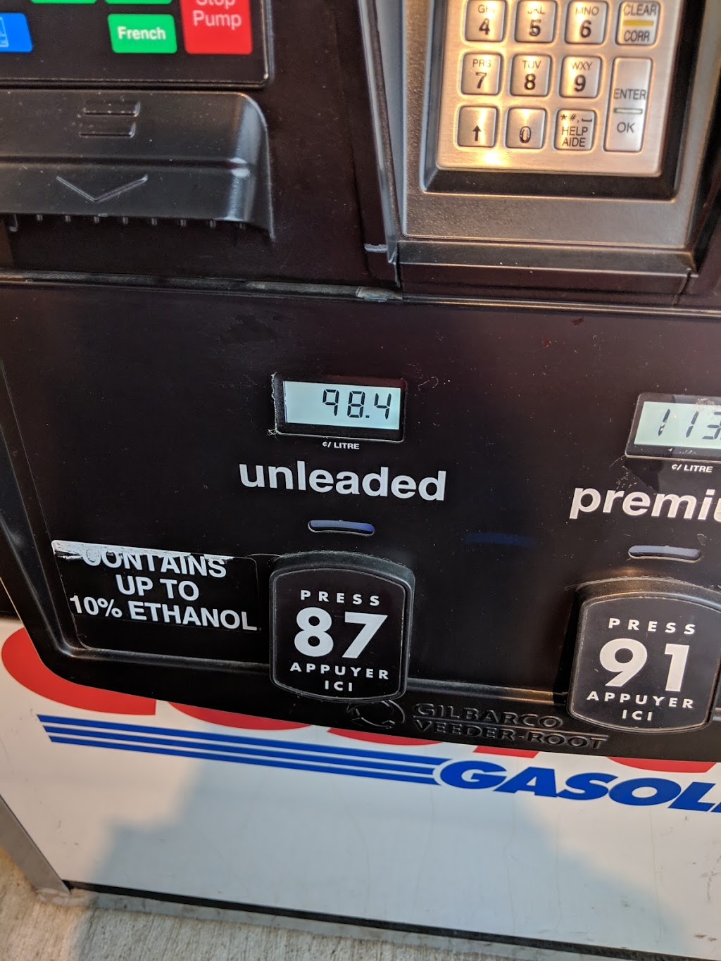 Costco Gasoline | 1499 Regent Ave W, Winnipeg, MB R2C 4M4, Canada