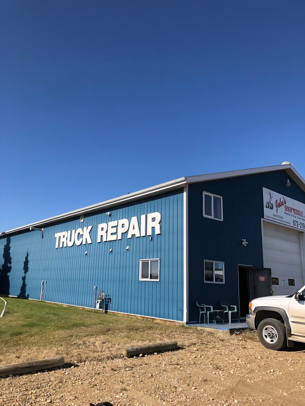 Johns Shopmobile | Hwy 13 and, AB-56, Camrose, AB T4V 1X3, Canada | Phone: (780) 672-2198