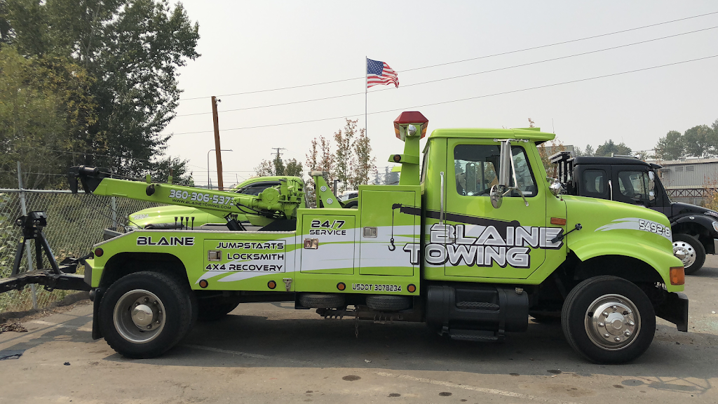 Blaine Towing | 2350 Peace Portal Dr, Blaine, WA 98230, USA | Phone: (360) 332-1379