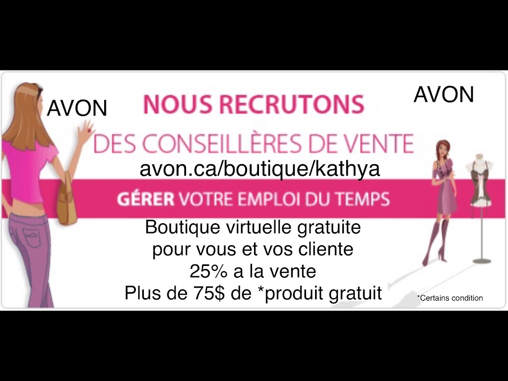 AVON kathya Représentante | 2116 Bd du Royaume O, Chicoutimi, QC G7H 5B1, Canada | Phone: (418) 550-0892