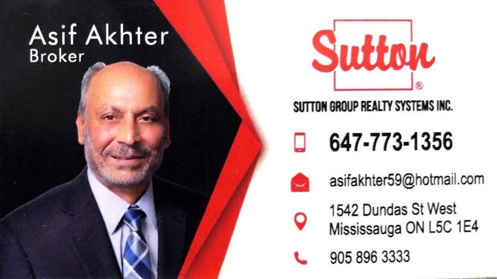 Asif Akhter | 1542 Dundas St W, Mississauga, ON L5C 1E4, Canada | Phone: (647) 773-1356