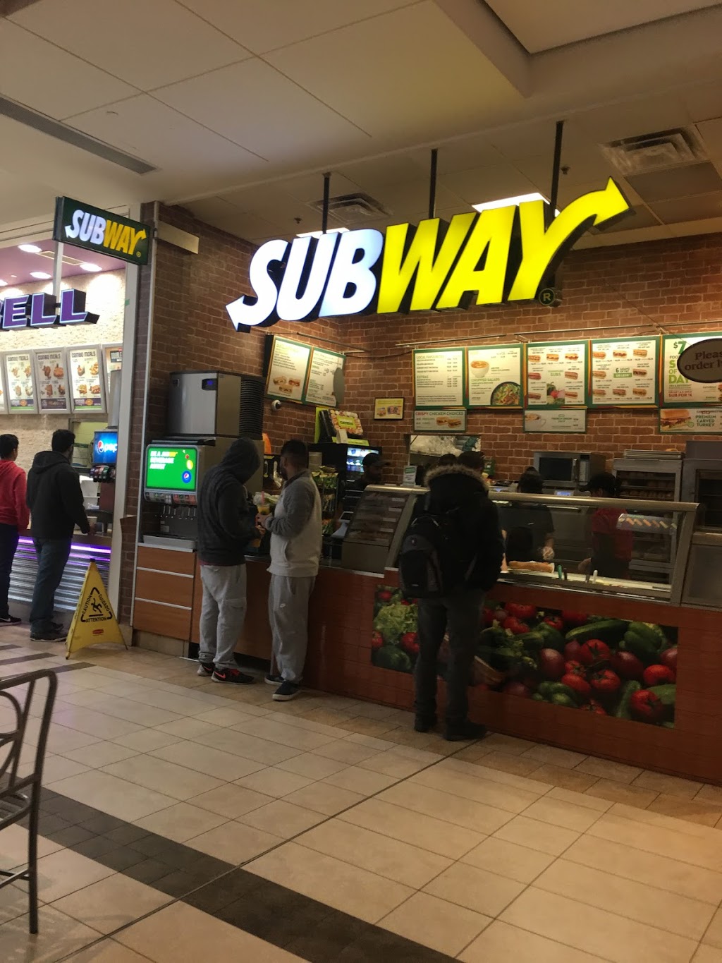 Subway | Peel Centre Drive, 25 Bramalea City Centre Dr Unit 442A, Brampton, ON L6T 3R5, Canada | Phone: (905) 793-9653