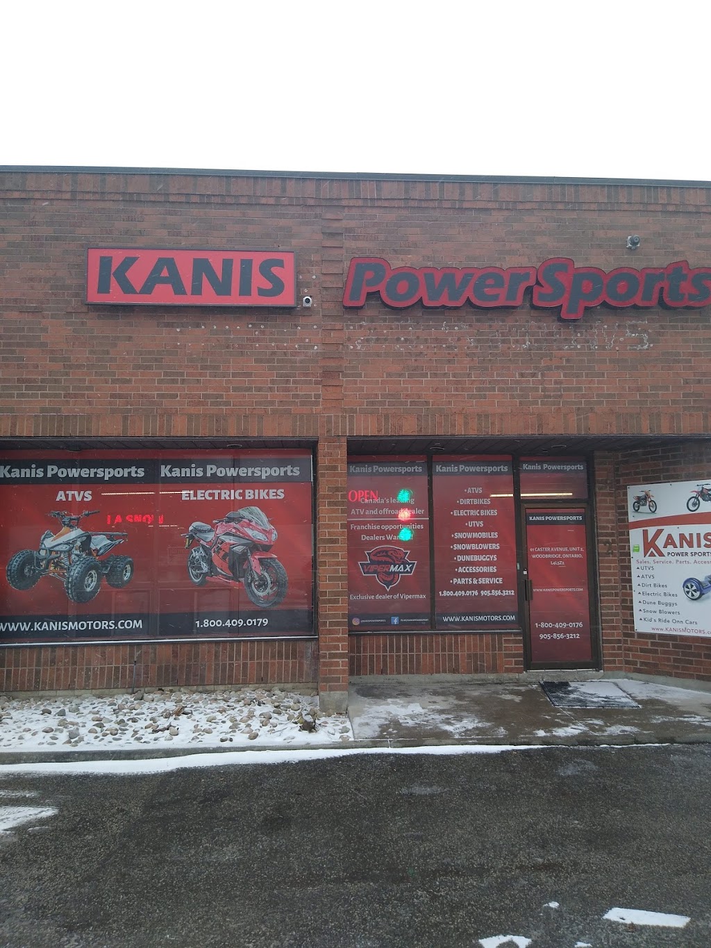 Kanis Power Sports | 61 Caster Ave #2, Woodbridge, ON L4L 5Z2, Canada | Phone: (905) 856-3212