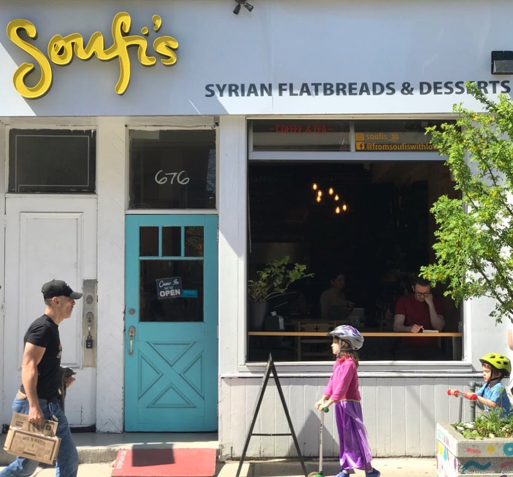 Soufis | 676 Queen St W, Toronto, ON M6J 1E5, Canada | Phone: (647) 350-7737