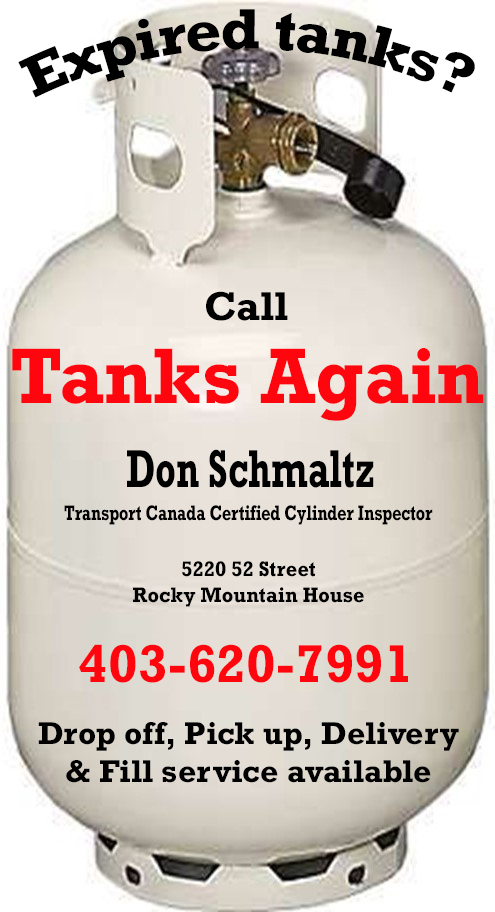 Tanks Again | 5220 52 St Cl, Rocky Mountain House, AB T4T 1G8, Canada | Phone: (403) 620-7991