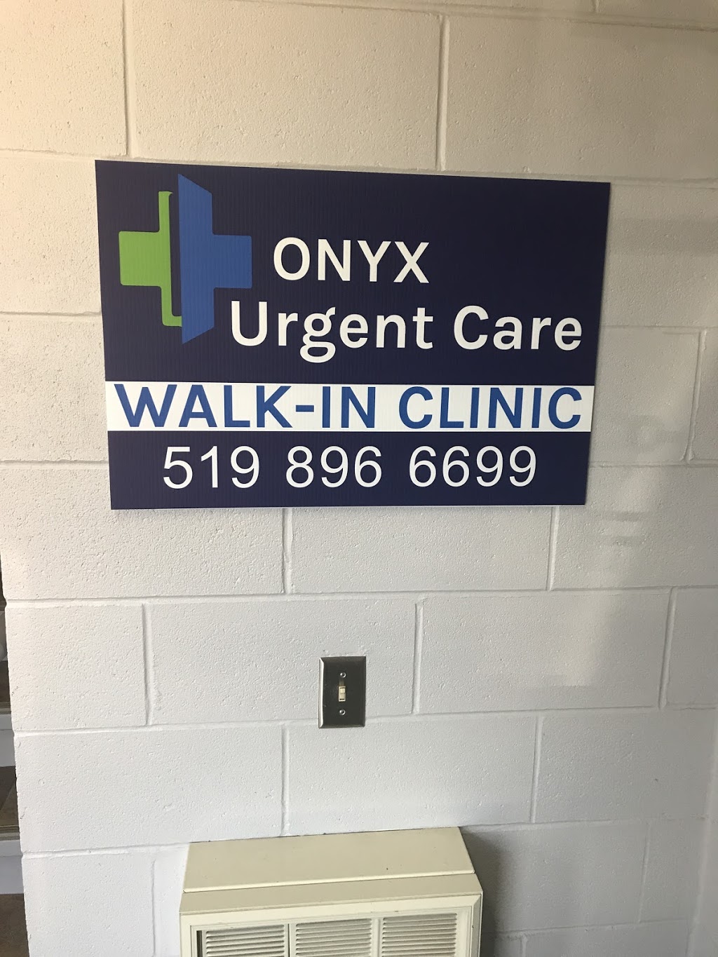 Onyx Daytime Urgent Care | 580 Lancaster St W, Kitchener, ON N2K 1M3, Canada | Phone: (519) 896-6699