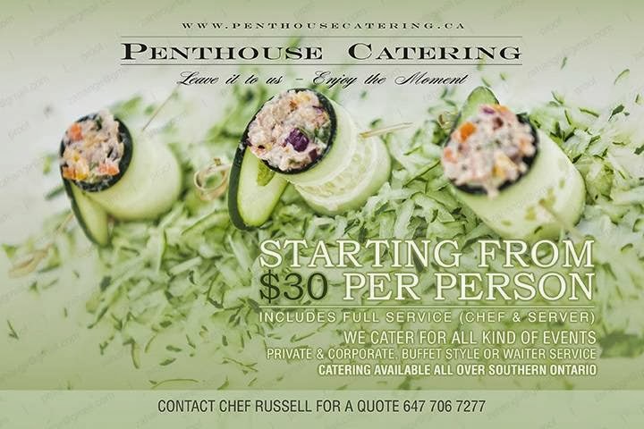 Penthouse Catering | 1527 Victoria Park Ave, Scarborough, ON M1L 2N5, Canada | Phone: (647) 706-7277