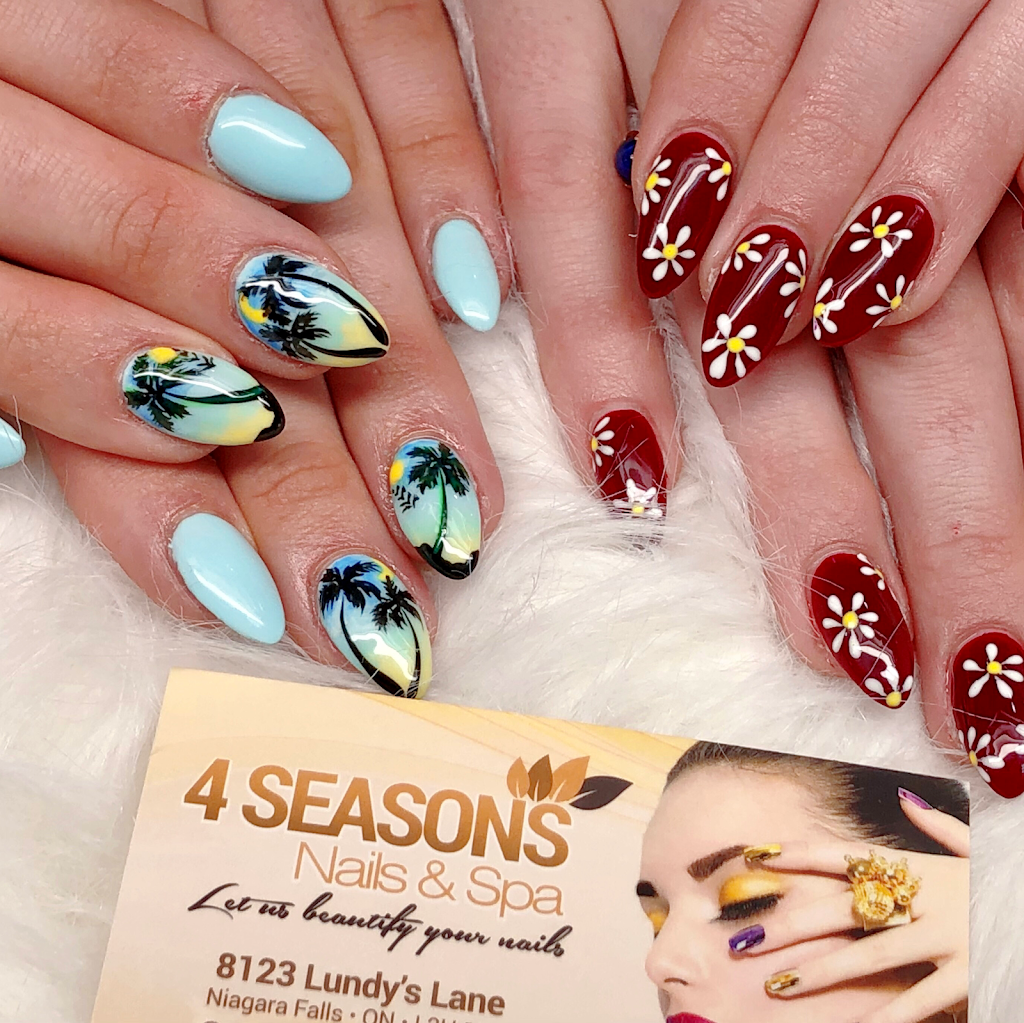 4 Seasons Nails | 8123 Lundys Ln, Niagara Falls, ON L2H 1H3, Canada | Phone: (905) 353-9646