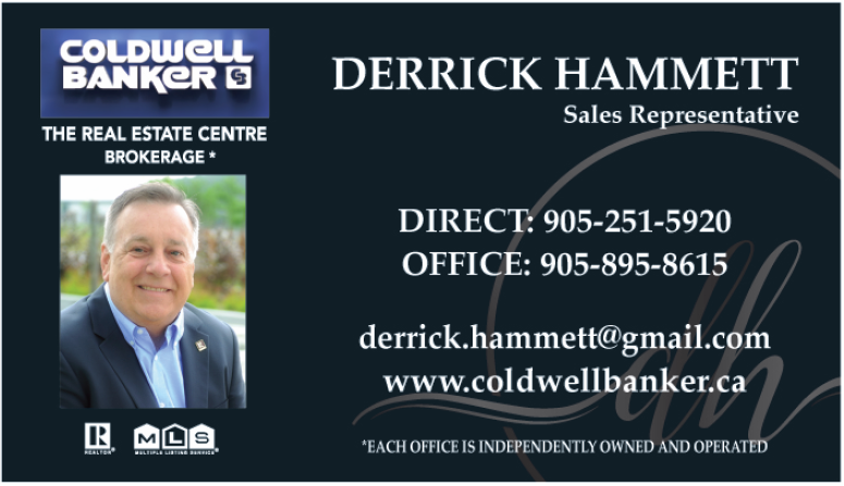 Derrick Hammett Coldwell Banker TREC | 196 Ivy Jay Crescent, Aurora, ON L4G 0E9, Canada | Phone: (905) 251-5920