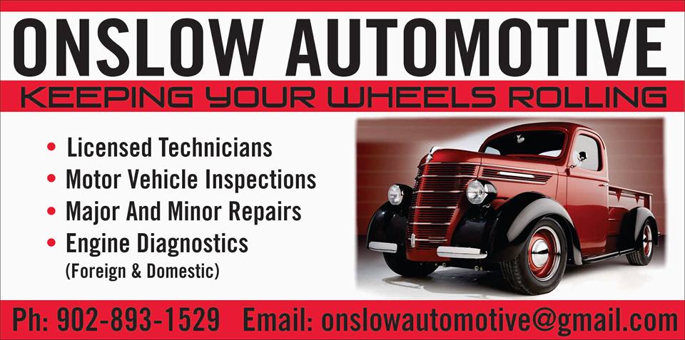 Onslow Automotive | 12876 Nova Scotia Trunk 2, Lower Onslow, NS B6L 5E8, Canada | Phone: (902) 893-1529