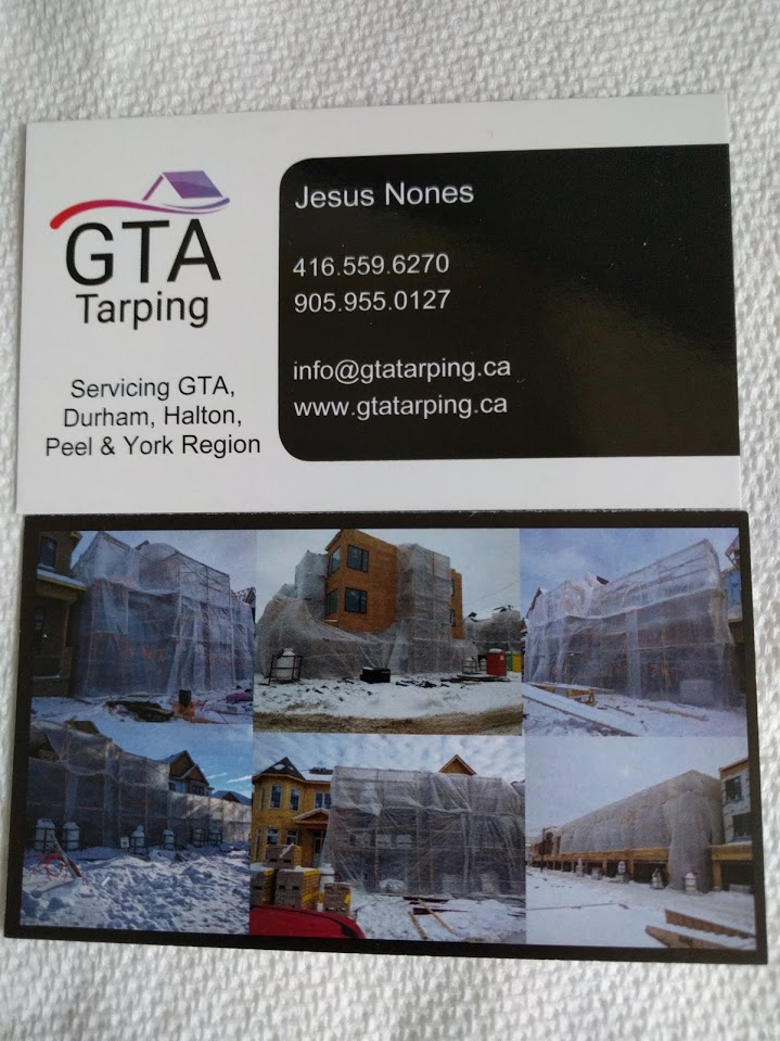 GTA Tarping | 15 La Neve Ave, Woodbridge, ON L4K 1M4, Canada | Phone: (905) 955-0127