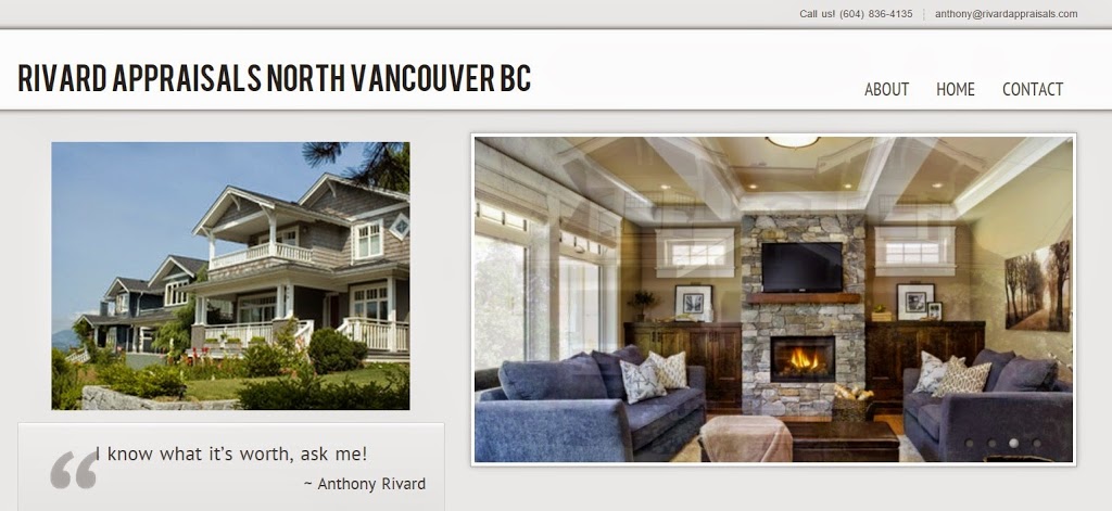 Anthony Rivard Real Estate Appraisals | 2148 Grand Blvd, North Vancouver, BC V7L 3Y7, Canada | Phone: (604) 836-4135