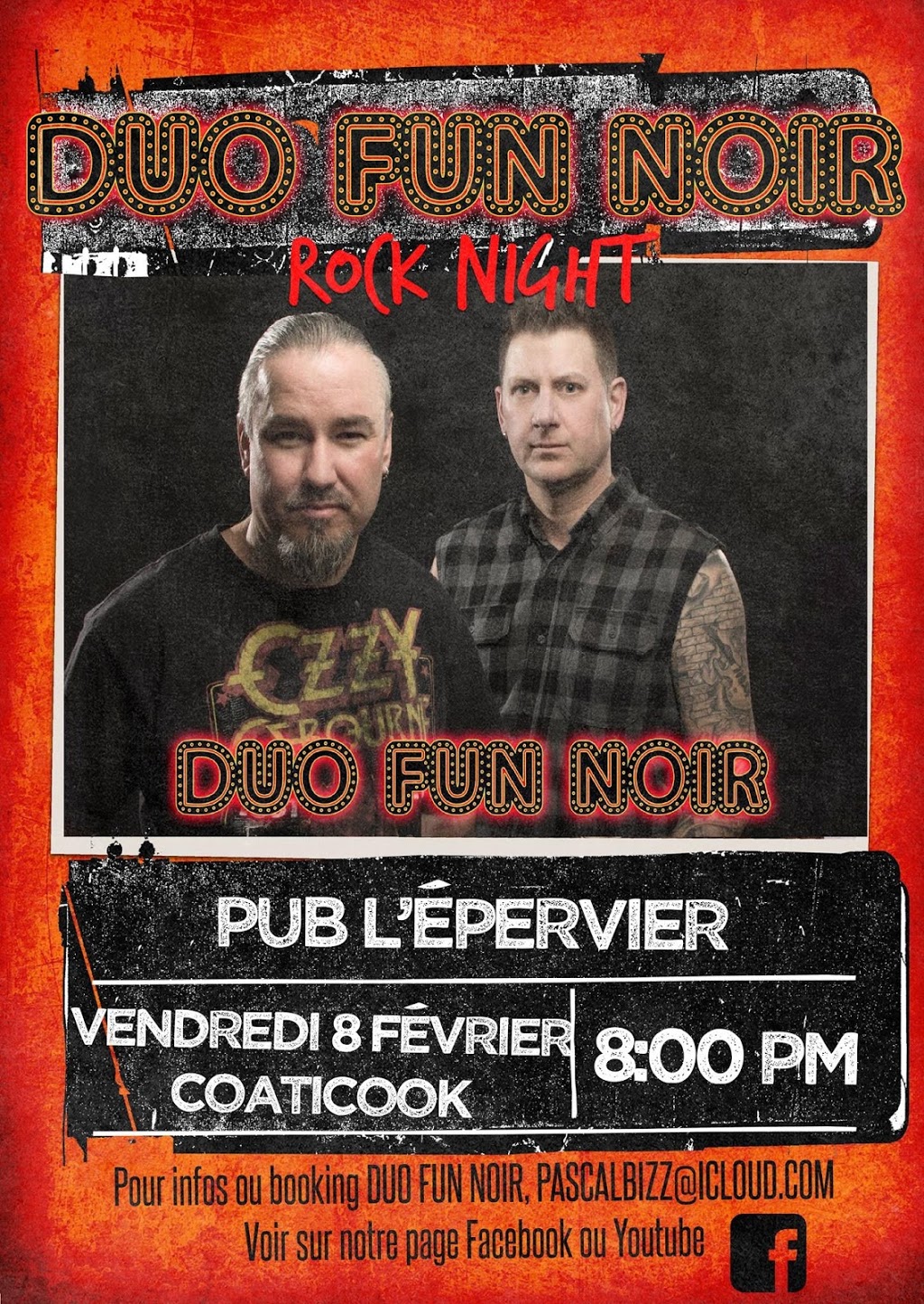 Duo Fun Noir | 875 Rue Veilleux, Sherbrooke, QC J1H 2X8, Canada | Phone: (819) 943-0542