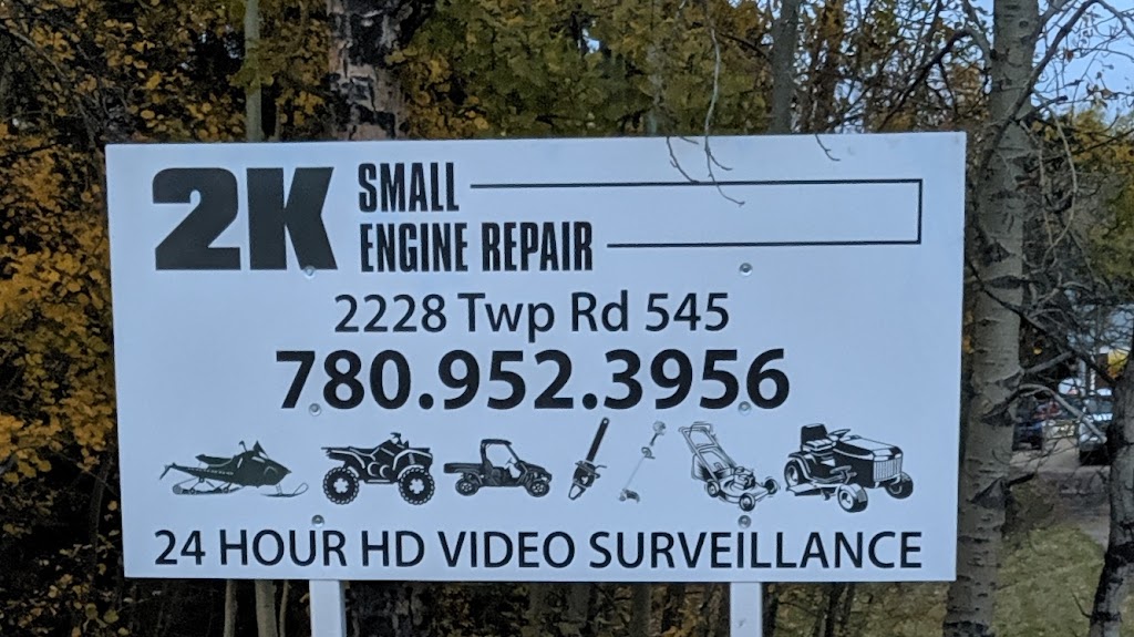 2K Small Engine | 2228 Township Rd 545, Onoway, AB T0E 1V0, Canada | Phone: (780) 952-3956