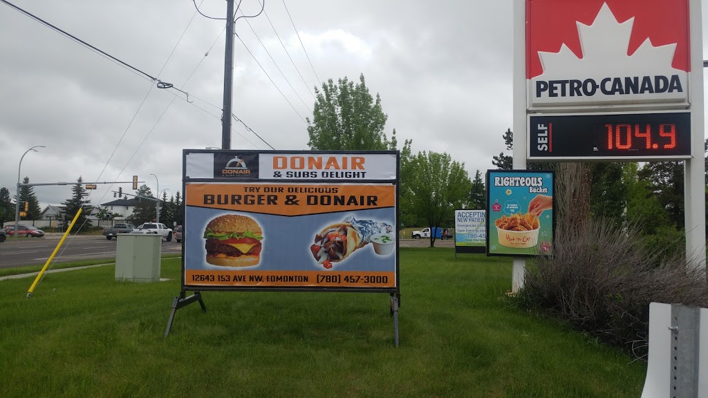 Donair & Subs Delight | 12643 153 Ave NW, Edmonton, AB T5X 5X8, Canada | Phone: (780) 457-3000