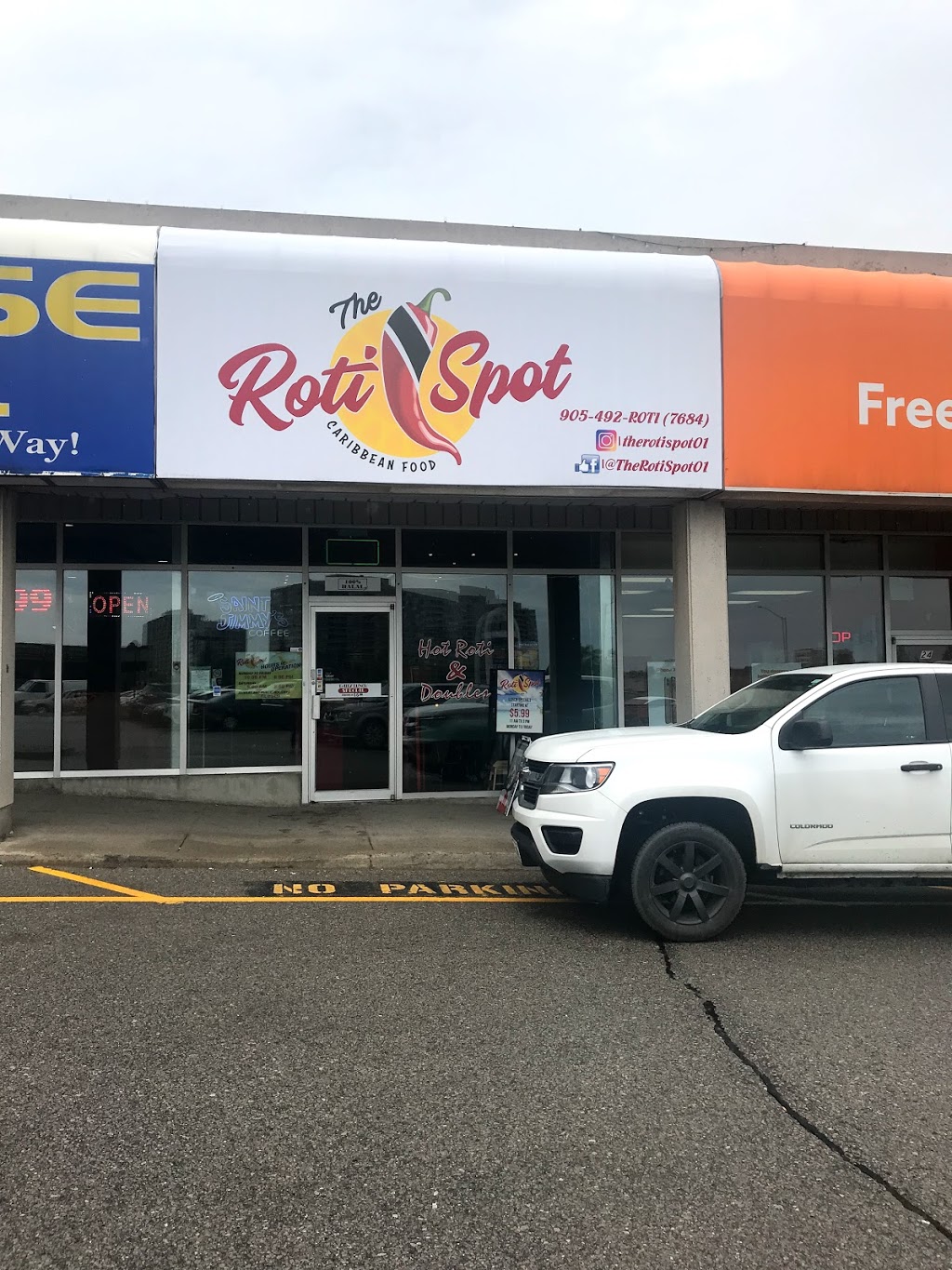 The Roti Spot | 1550 Kingston Rd, Pickering, ON L1V 1C3, Canada | Phone: (905) 492-7684