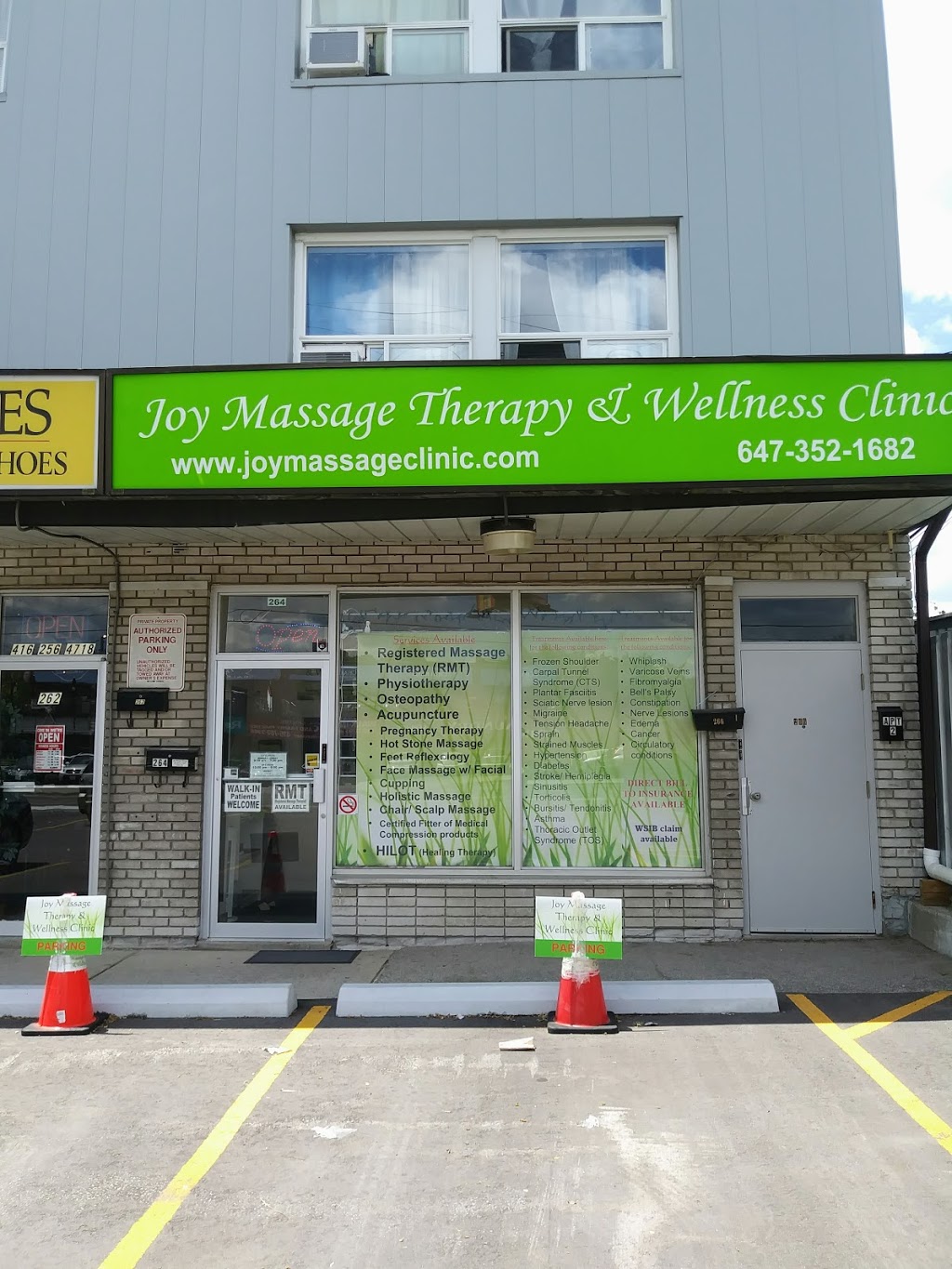 Joy Massage Therapy & Wellness Clinic | 264 Marlee Ave, North York, ON M6B 3H7, Canada | Phone: (647) 352-1682