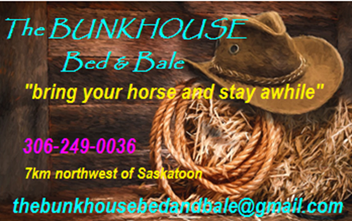 The Bunkhouse Bed & Bale | RR4 GB 603, Saskatoon, SK S7K 3J7, Canada | Phone: (306) 249-0036