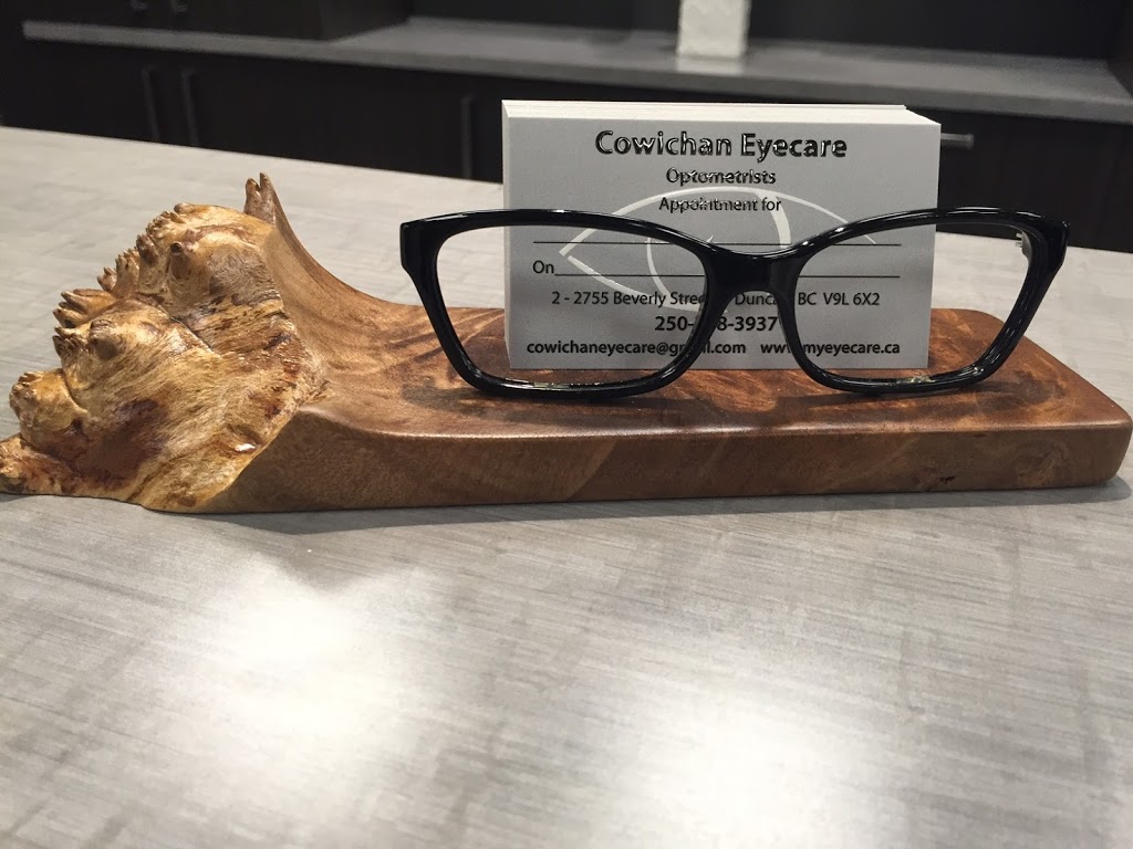 Cowichan Eyecare | 2-2755 Beverly St, Duncan, BC V9L 6X2, Canada | Phone: (250) 748-3937