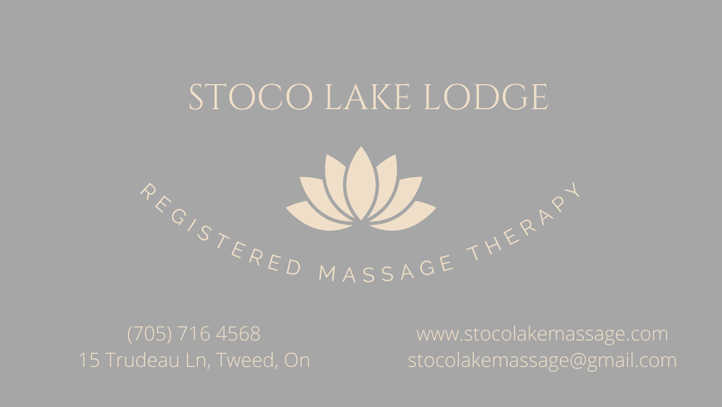 Stoco Lake Massage Therapy | 15 Trudeau Ln, Tweed, ON K0K 3J0, Canada | Phone: (705) 716-4568