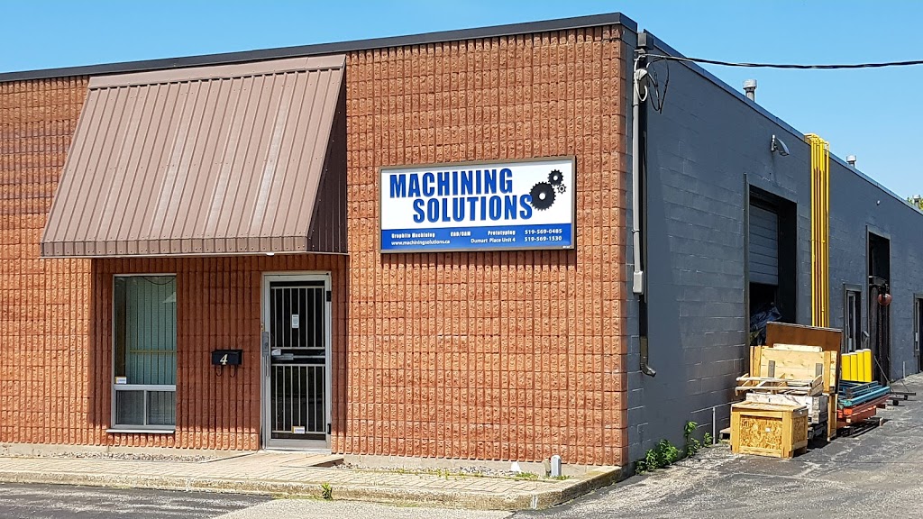 Machining Solutions | 70 Dumart Pl, Kitchener, ON N2K 3C7, Canada | Phone: (519) 578-4120
