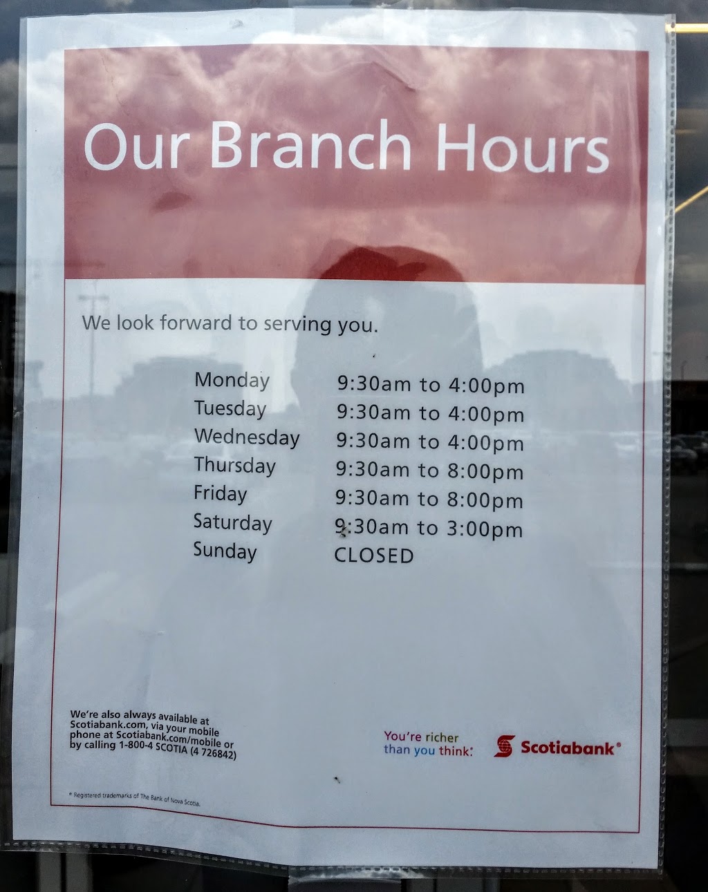 Scotiabank | 9325 Yonge St, Richmond Hill, ON L4C 0A8, Canada | Phone: (905) 770-6000