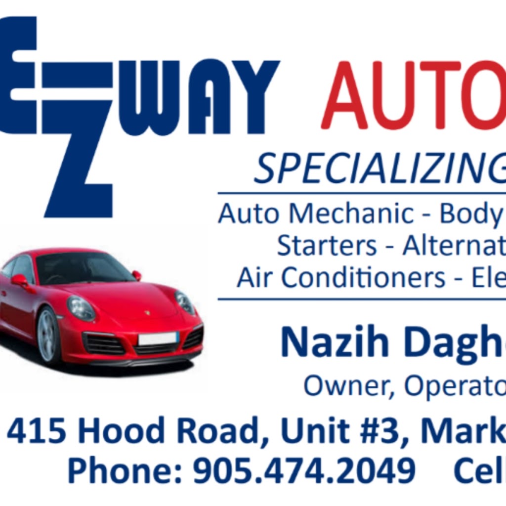 Ez Way Auto | 415 Hood Rd Unit #3, Markham, ON L3R 3W2, Canada | Phone: (905) 474-2049