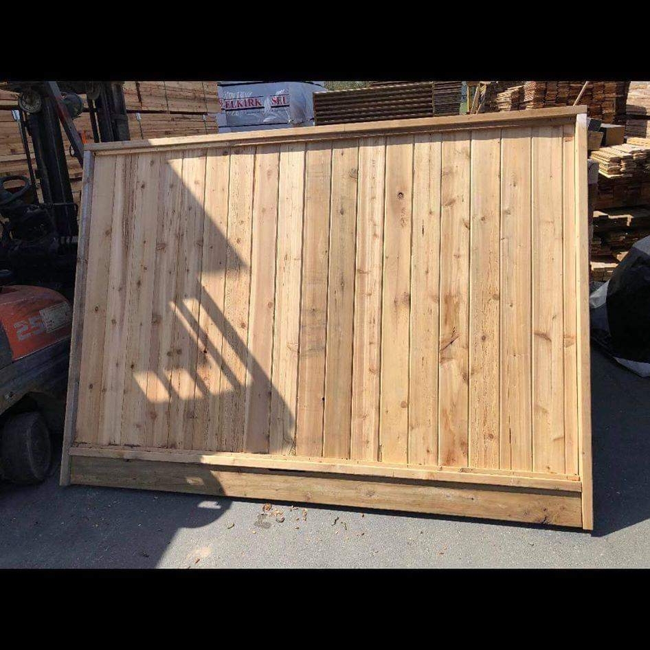 Wood Panel Fence Guy | 5974 Broadway Rd, Nanaimo, BC V9V 1C9, Canada | Phone: (778) 713-0655