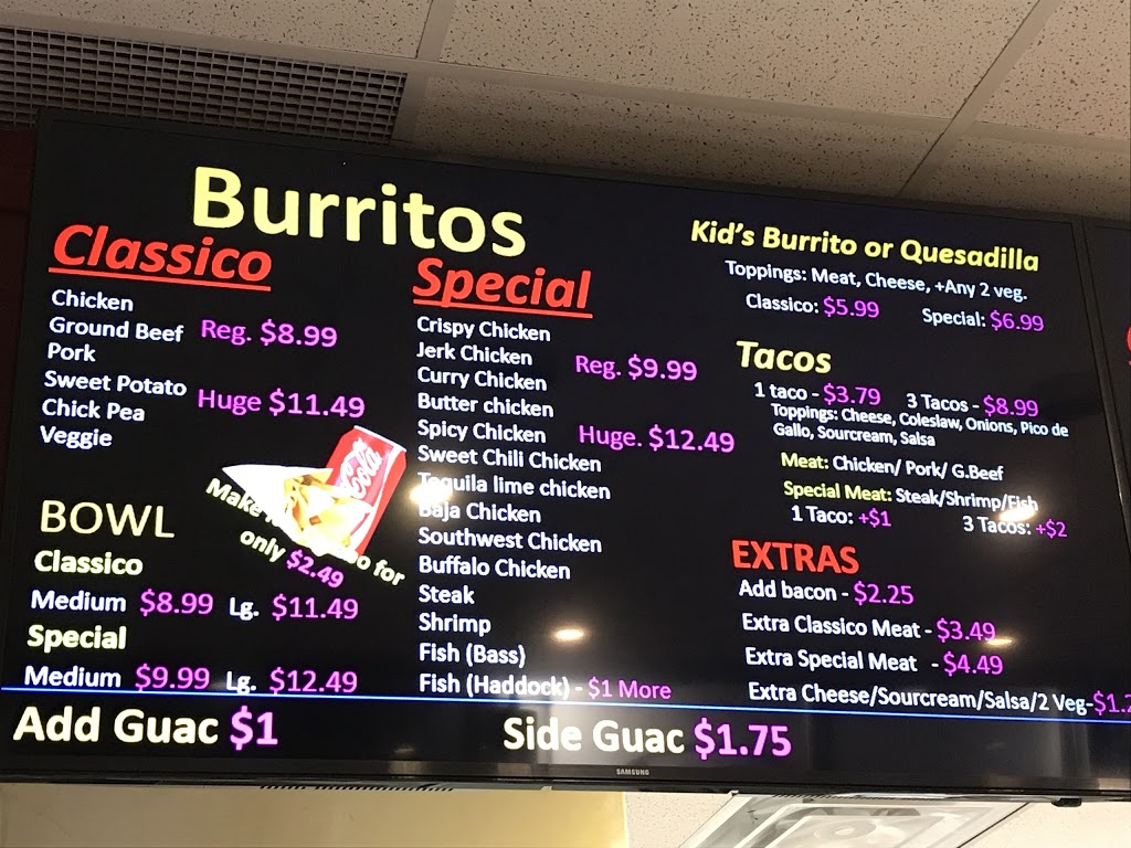 Burrito Boss | 358 Marlee Ave, North York, ON M6B 3H8, Canada | Phone: (416) 781-2047