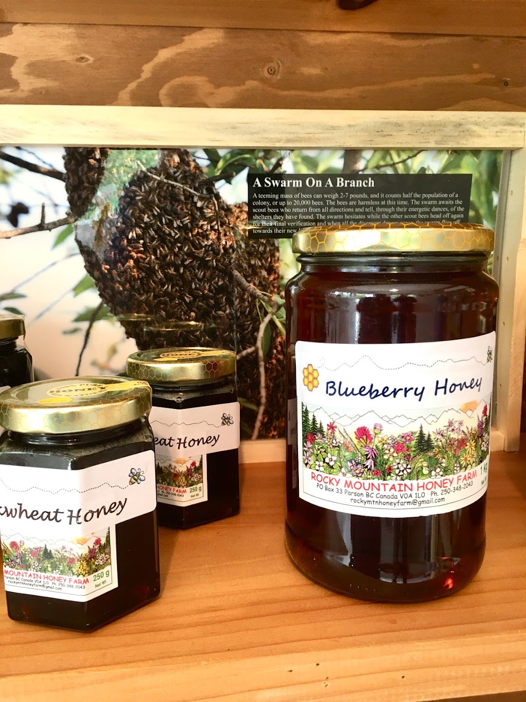 Rocky Mountain Honey Farm | Arnold Rd, Parson, BC V0A 1L0, Canada | Phone: (250) 348-2043