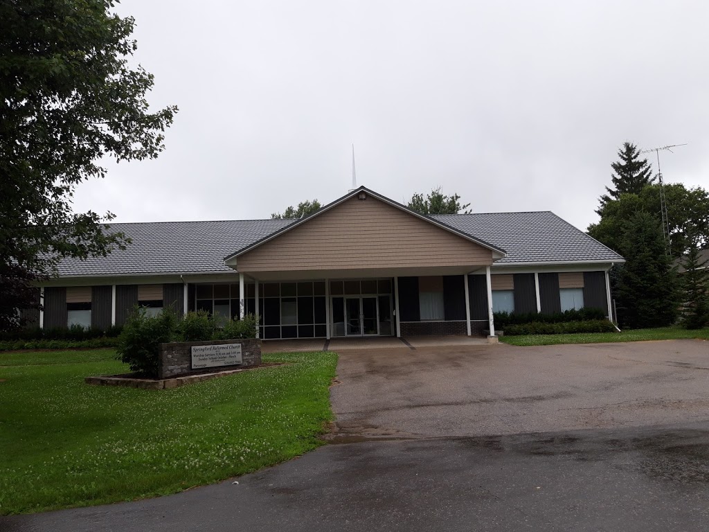 Springford Reformed Church | 310 Church St, Springford, ON N0J 1X0, Canada | Phone: (519) 842-7109