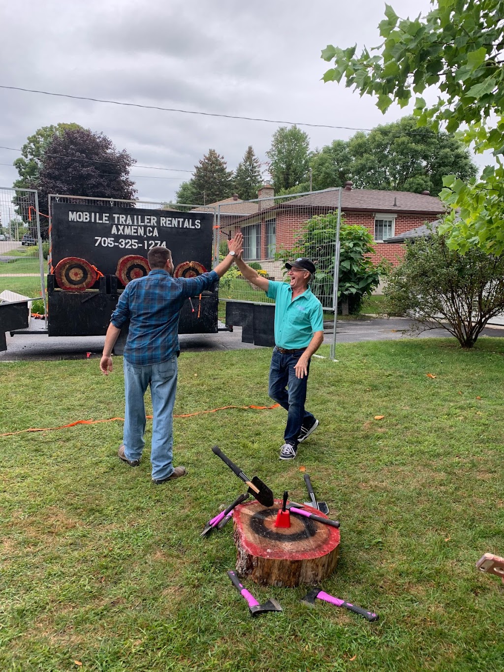 Ax Men Axe Throwing | 5 Ontario St Unit C, Orillia, ON L3V 6H1, Canada | Phone: (705) 325-1274