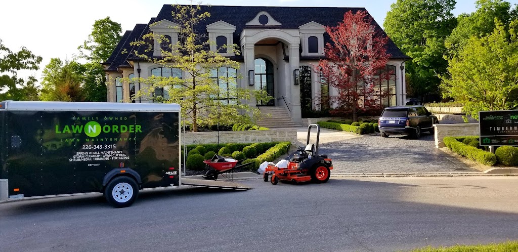 LAW N ORDER Lawn Maintenance | 43 Southcreek Trail, Guelph, ON N1G 4Y9, Canada | Phone: (226) 343-3315