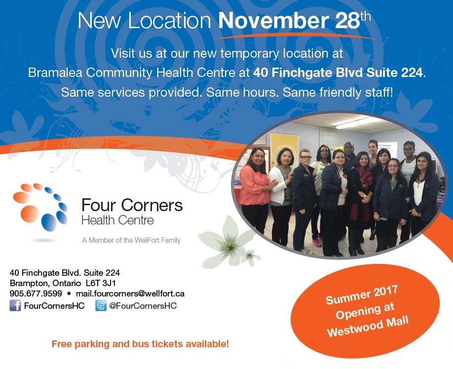 Bramalea Community Health Centre | 40 Finchgate Blvd suite 224, Brampton, ON L6T 3H9, Canada | Phone: (905) 451-6959