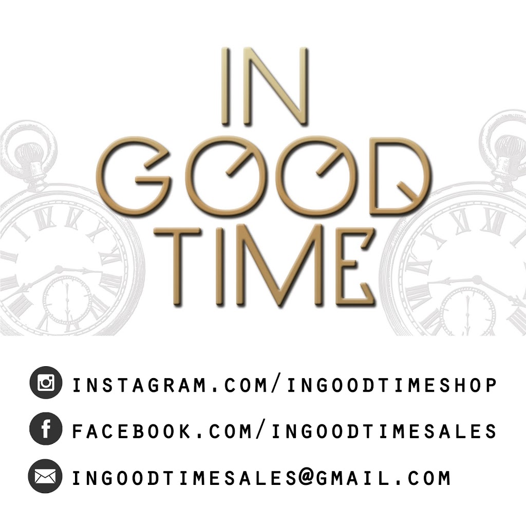 IN GOOD TIME | 951 Queenston Rd, Stoney Creek, ON L8G 1B8, Canada | Phone: (905) 930-7978