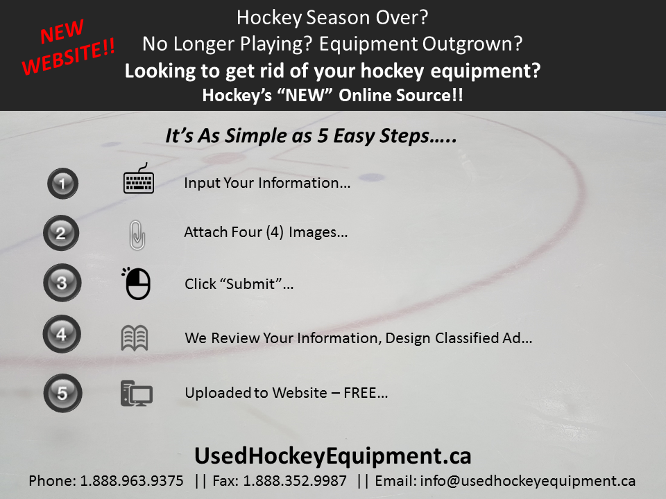 UsedHockeyEquipment.ca | 7 Clair Rd W, Guelph, ON N1L 1L4, Canada | Phone: (888) 963-9375