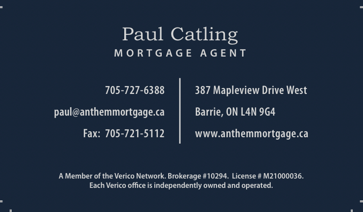 Paul Catling Mortgages | 44 Prince of Wales Dr, Barrie, ON L4N 0T1, Canada | Phone: (705) 727-6388