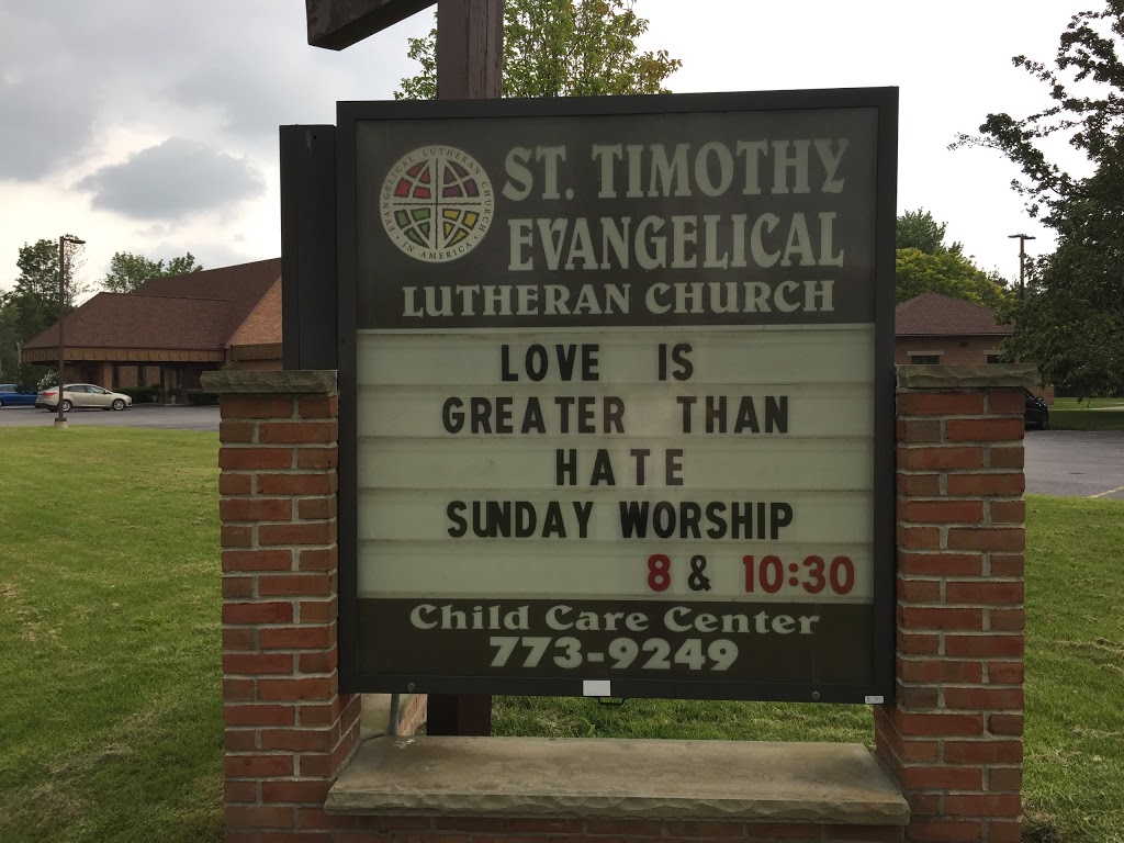 St. Timothy Evangelical Lutheran Church and Child Care Center | 1453 Staley Rd, Grand Island, NY 14072, USA | Phone: (716) 773-4400