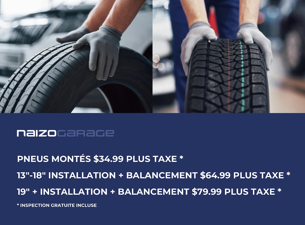 Naizo Garage | 1882 Rue Laurier, Sainte-Catherine, QC J5C 1B8, Canada | Phone: (514) 967-3382