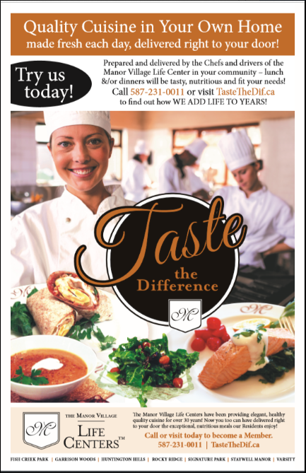 Taste the Difference | 22 Shawnee Hill SW, Calgary, AB T2Y 2E7, Canada | Phone: (587) 231-0011