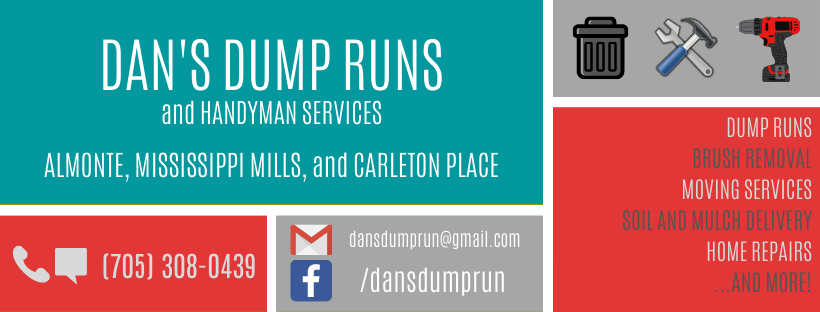 Dans Dump Runs | 1620 Ramsay Concession 8, Almonte, ON K0A 1A0, Canada | Phone: (613) 621-3867
