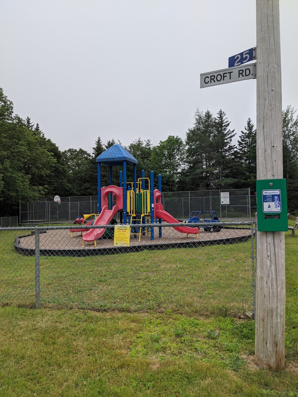 Croft road playground | 25 Croft Rd, Chester Basin, NS B0J 1K0, Canada | Phone: (902) 275-3490