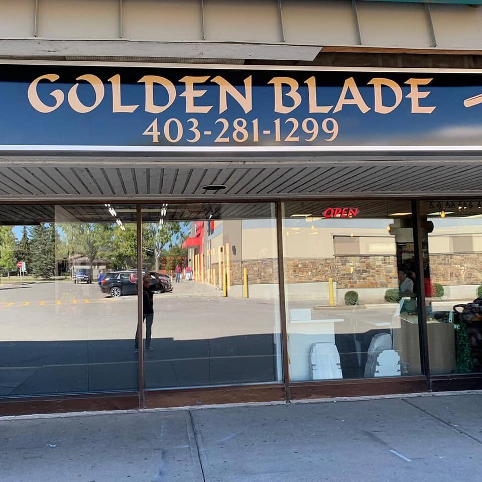 GOLDEN BLADE BARBER SHOP | 2525 Woodview Dr SW #308, Calgary, AB T2W 3Y1, Canada | Phone: (403) 281-1299