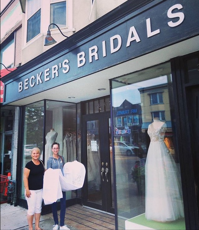 Beckers Bridals | 387 Danforth Ave, Toronto, ON M4K 1P1, Canada | Phone: (416) 463-6601