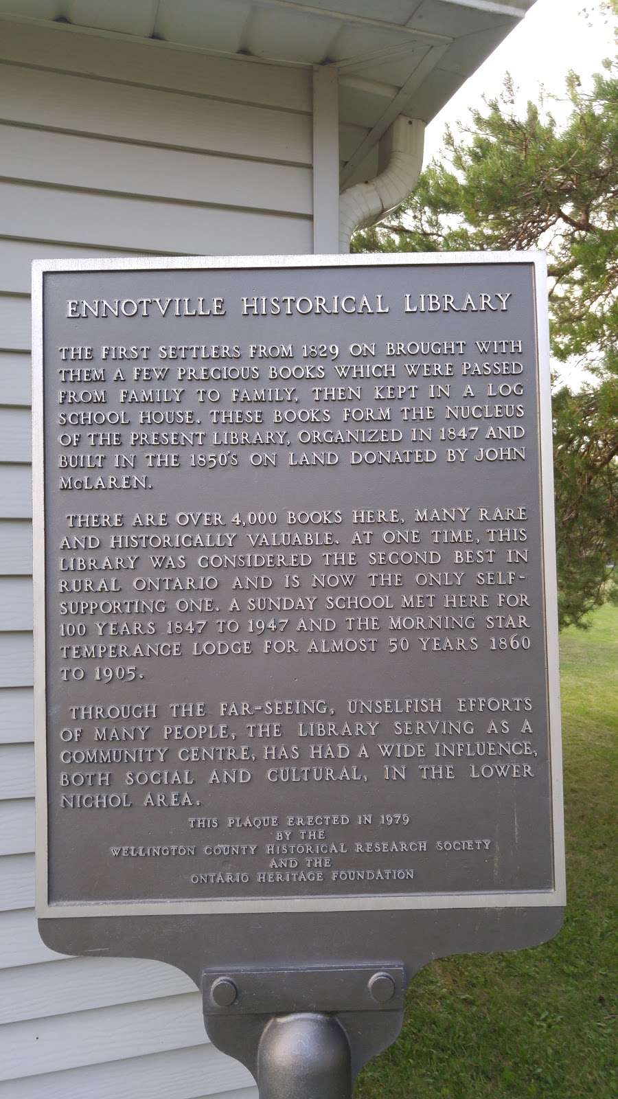 Ennottville Library | 6 Line, Centre Wellington, ON N0B, Canada